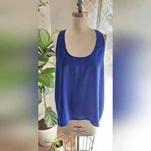Frenchi Nordstrom Tank Top in Royal Blue